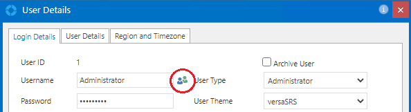 User Profile Set Alias Usernames Icon